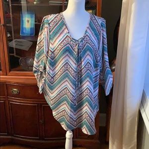 Multicolor Summer blouse